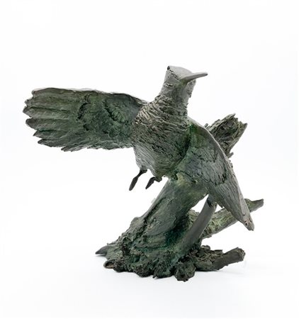 Cesare Rabitti "Beccaccia" 
multiplo in bronzo (cm 25x27x27) 
firmato, numerato