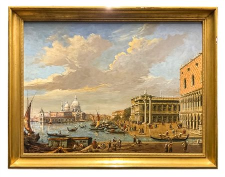 B. Casarelli

"Palazzo dei Dogi e Punta della Dogana" 
olio su cartone (cm 60x8