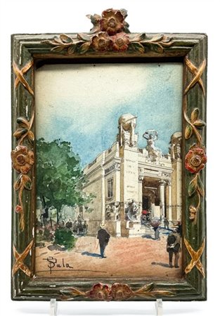 Paolo Sala "Il Padiglione della Pace - L'Esposizione del 1906 a Milano" 
acquere