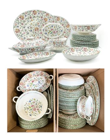 Manifattura Mintons, modello Haddon Hall, su disegno di J. W. Wadsworth. Parte