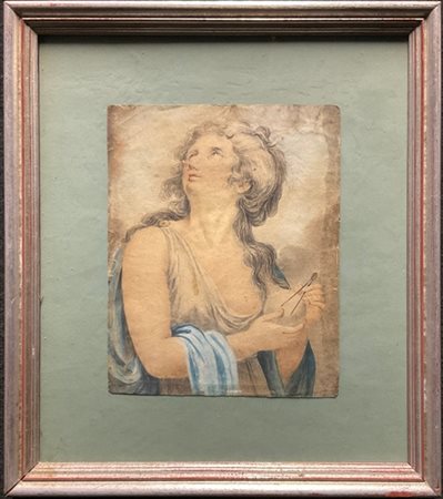 Artista dell'inizio del secolo XIX

"Figura allegorica femminile"
tecnica mista