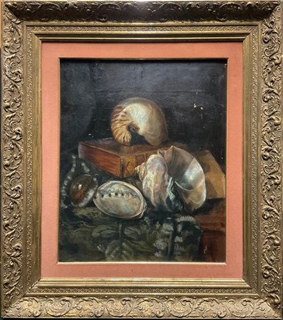 Paula Therese Von Wasserburger "Conchiglie" Vienna
olio su cartone (cm 60x50)
re