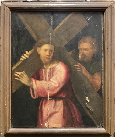 Ignoto

"Cristo portacroce"
olio su tavola
vecchia etichetta al retro, riportan