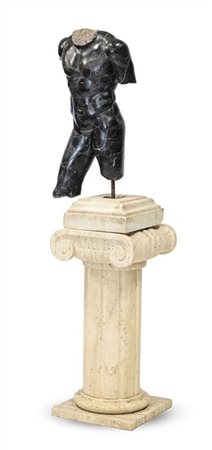Spartaco Palla, Pietrasanta, Lucca.
Torso maschile in marmo nero dall'antico su