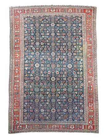 Tappeto Serapi, Nord-ovest della Persia, secolo XX. Decoro all over floreale di