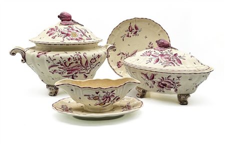 Manifattura di Laveno, prima metà del secolo XX. Parte di servizio per la tavol