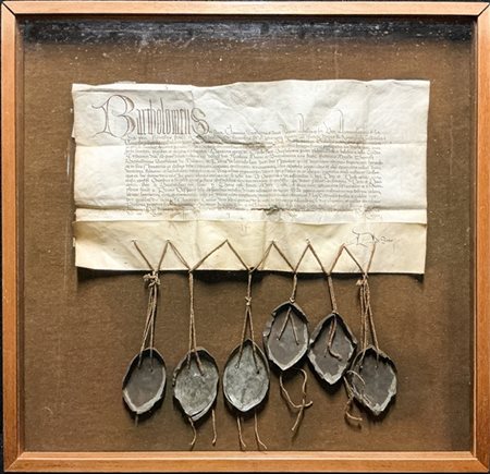 Lettera Indulgenziale emessa a Roma probabilmente nel 1488/1489 durante il quin