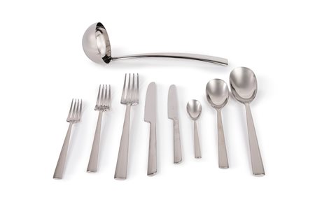Set di posate in acciaio "Asta", Alessi