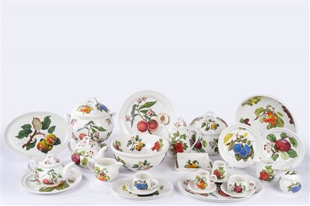 Servizio in porcellana collezione Pomona, Portmeirion, Inghilterra secolo XX