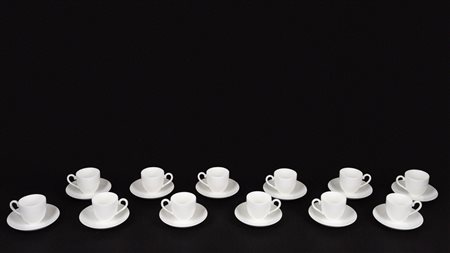 Servizio da caffè in porcellana bianca, Villeroy & Boch