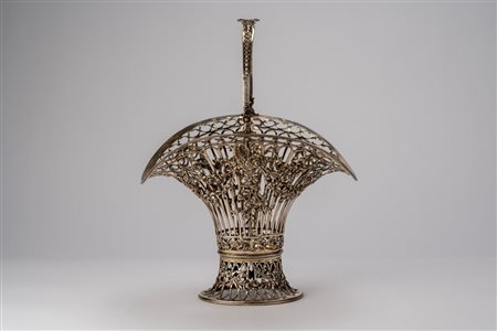 Cesto porta fiori , Europe, mid-19th century