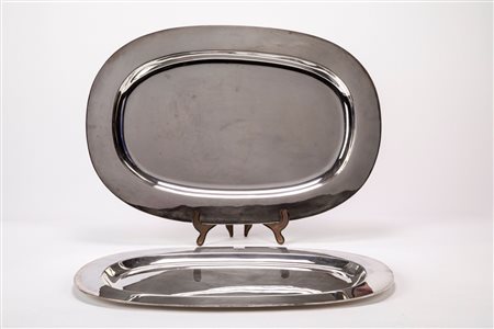 Miracoli - Coppia di vassoi a scalare, Milan, second half of the 20th century