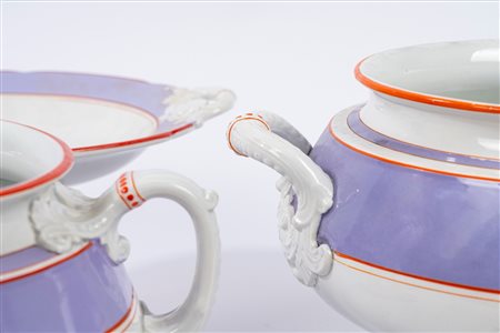 Importante servizio in porcellana, Villeroy e Boch, 1868