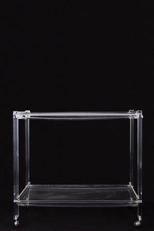 Carrello in perspex