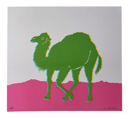 Gino Marotta, Dromedario dalla cartella 'Lo zoo incantato'