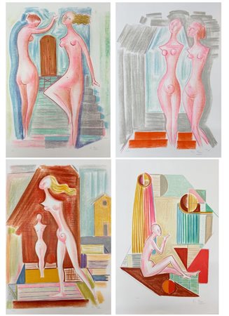 Mario Tozzi, Cartella Piero Chiara