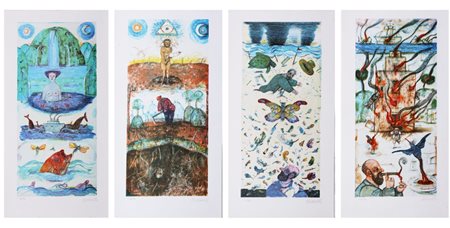 Antonio Possenti, cartella Quattro Litografie Originali