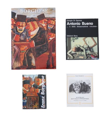Lotto di quattro volumi di Franz Borghese e Antonio Bueno