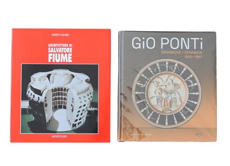 Lotto di due volumi su Giò Ponti e Salvatore Fiume