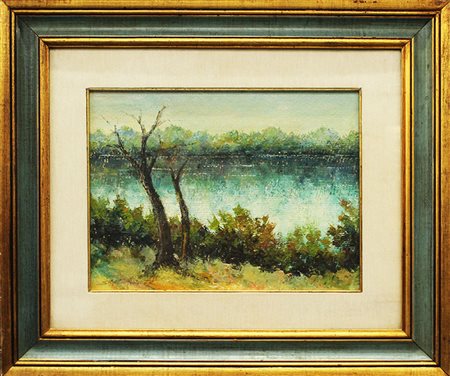 IVANO SILVESTRI, "Paesaggio", 1977