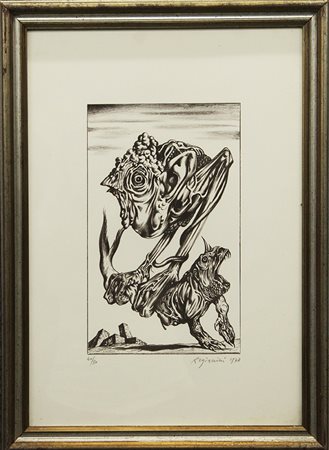 LUIGI REGIANINI, "Surrealismo", 1973