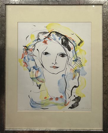 ERNESTRO TRECCANI, "Donna", anni '80