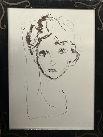 ERNESTRO TRECCANI, "Volto", anni '80