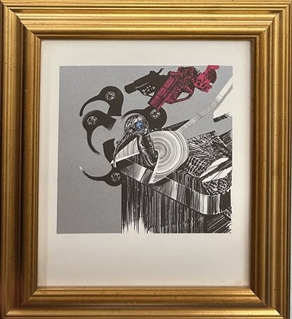 VALERIANO TRUBBIANO, "Scena venatoria", 1972