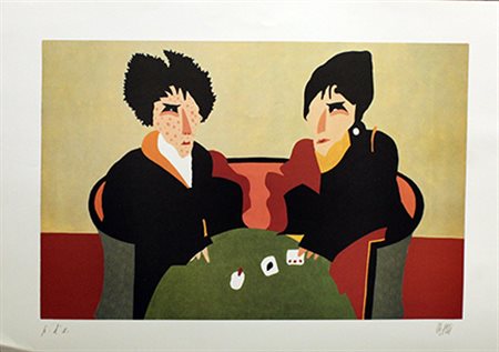 FABIO DE POLI, "I giocatori di carte"