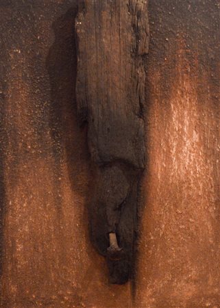 FERRUCCIO BORTOLUZZI Venezia 1920 - Venezia 1927 Crocifissione legno e ferro...