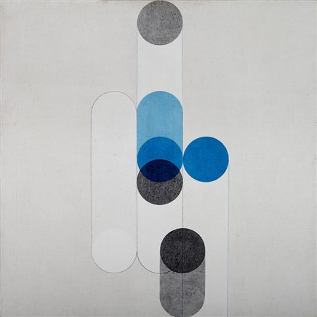 CARLO NANGERONI New York 1922 Struttura con elementi scorrevoli 1969 acrilico...