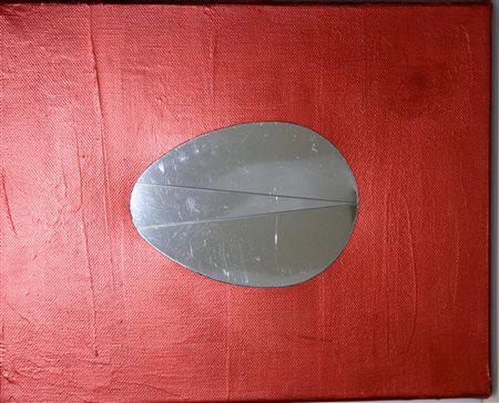 LUCIANO CHINESE Venezia 1942 Architettura acrilico e assemblaggio 24x30