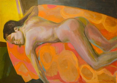 UGO ATTARDI Sori (GE) 1923-2006 Vicki 1974 olio su tela 50x70