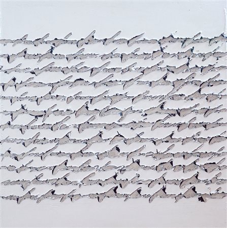 ALFREDO RAPETTI (MOGOL ) Milano 1961 Pensiero fluido orizzontale olio su tela...