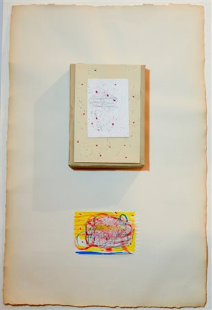 NICOLA DE MARIA Foglianise 1954 Composizione / certificato di provenienza...