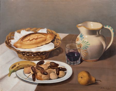 TROMBADORI FRANCESCO (1886 - 1961) - NATURA MORTA.