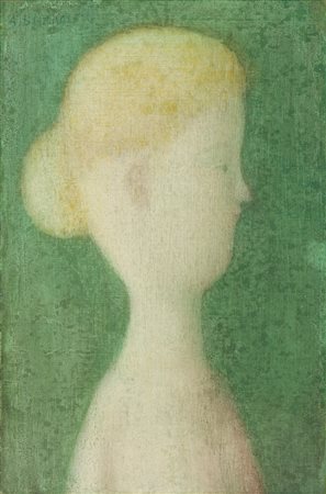 BUENO ANTONIO (1918 - 1985) - PROFILO VERDE.