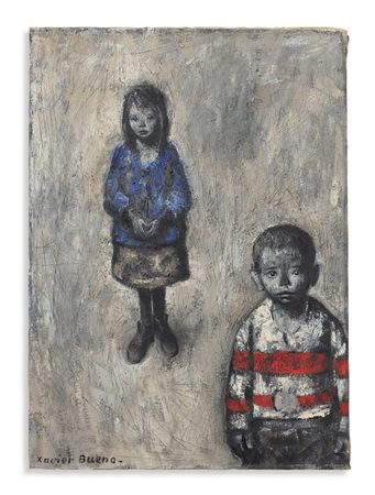 BUENO XAVIER (1915 - 1979) - BAMBINI (c.1960).