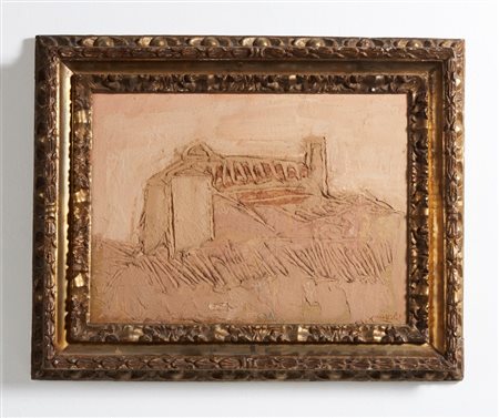 MATTIOLI CARLO (1911 - 1994) - PAESAGGIO A PARMA .