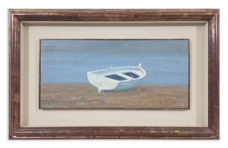 LAZZARO WALTER (1914 - 1989) - BARCA BIANCA .
