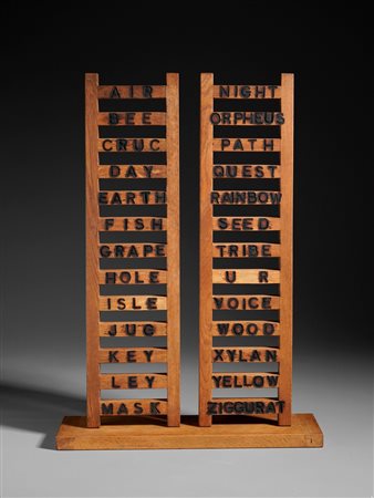 TILSON JOE (n. 1928) - ALPHABET LADDERS AIR/ZIGGURATT.