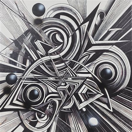 CHIESA RENATO NATALE (n. 1947) - BIANCO E NERO .