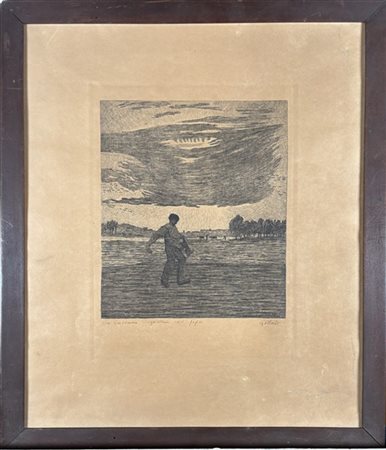 Gottardo Segantini Da Giovanni Segantini

"La propaganda o La semina" 
acquafort