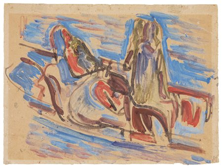 Studio per figure in gondola