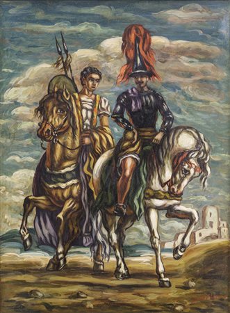 Cavaliere con scudiero