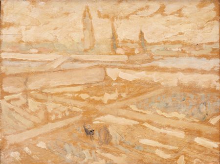 Orti di Burano, (al verso "Ritratto di Carena")