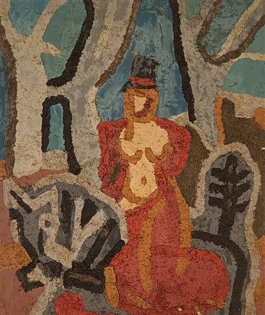 NASTASIO ALESSANDRO Milano (Mi) 1934 Senza Titolo 1975 Olio su tela...