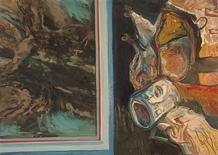 CARROLL ROBERT Painesville (Stati Uniti) 1934 Oil..... 1965 Olio su tela...