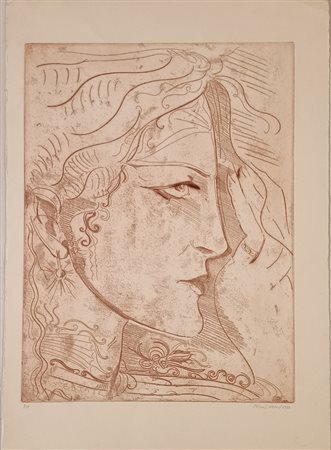 PELLICANÒ DOMENICO Reggio Calabria (Rc) 1952 Figura 1986 Incisione acquatinta...