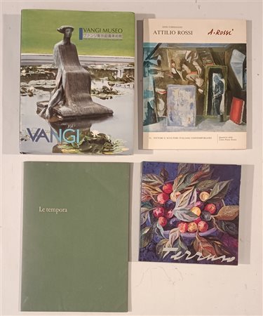 VANGI GIULIANO Barberino di Mugello (Fi) 1931 Senza Titolo 4 libri tutti con...